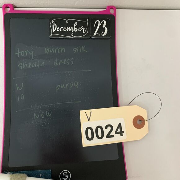 Tory Burch Sheath Dress Womens 10 Purple Corset Silk Zip Up Lined Sheer Contrast - Picture 15 of 16